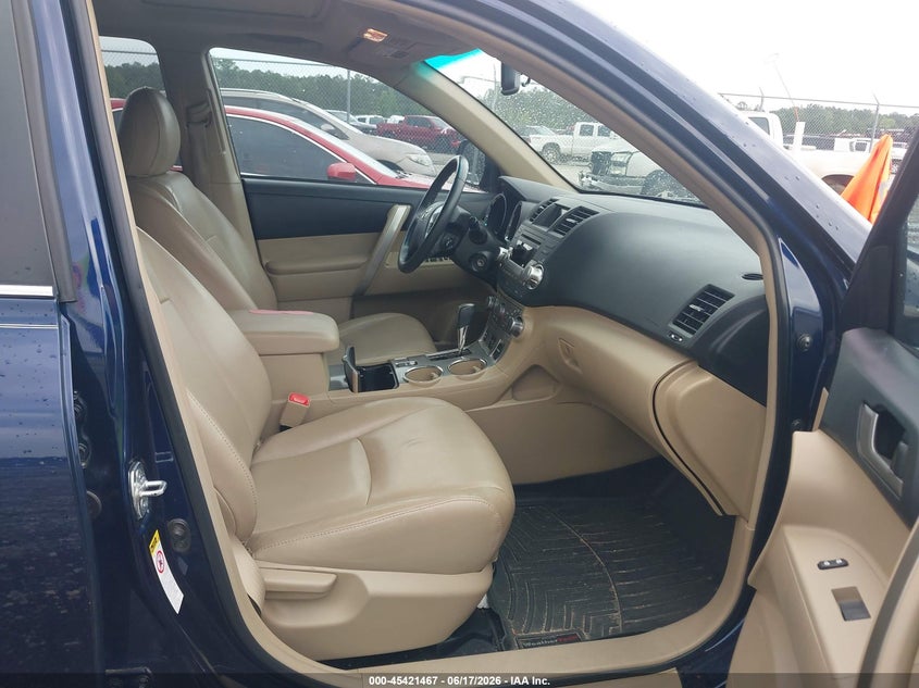 2012 Toyota Highlander VIN 5TDZA3EH8CS026268 IAAI salvage auction — NORMAL WEAR, Clear (North Carolina), sold $3,000 on 2026-07-10 (photo 5)