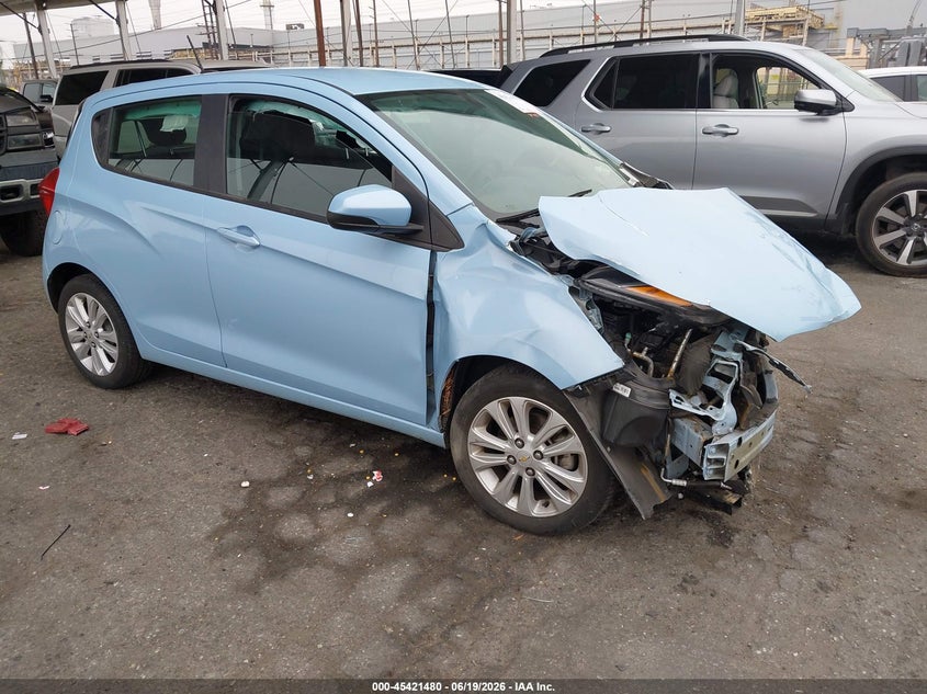 2016 Chevrolet Spark VIN KL8CD6SA3GC558081 IAAI salvage auction — FRONT END, Salvage Title, sold $25 on 2026-07-28 (photo 1)