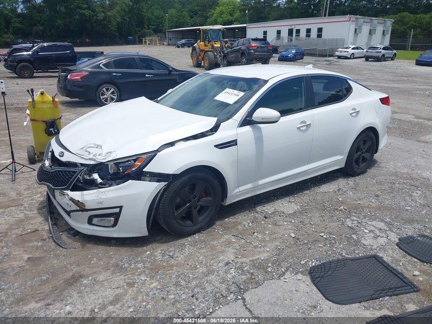 2015 Kia Optima VIN KNAGM4A73F5558956 IAAI salvage auction — FRONT END, Salvage (Georgia), sold $425 on 2026-07-24 (photo 2)