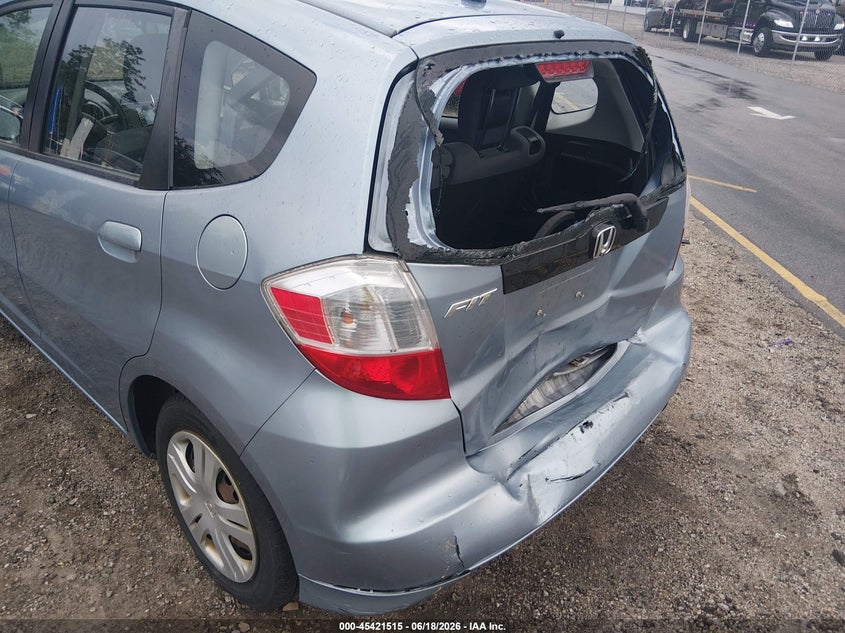2011 Honda Fit VIN JHMGE8H30BC020651 IAAI salvage auction — REAR END, Salvage (South Carolina), sold $25 on 2026-07-29 (photo 6)