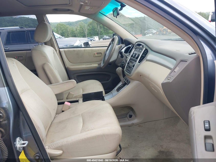 2007 Toyota Highlander VIN JTEHP21A370198385 IAAI salvage auction — NORMAL WEAR, Clear (New Jersey), sold $825 on 2026-07-16 (photo 5)