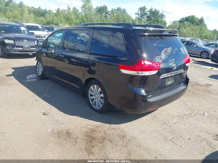 2014 Toyota Sienna VIN 5TDDK3DC5ES071765 IAAI salvage auction — FRONT END, Salvage Title, sold $2,550 on 2026-07-24 (photo 3)
