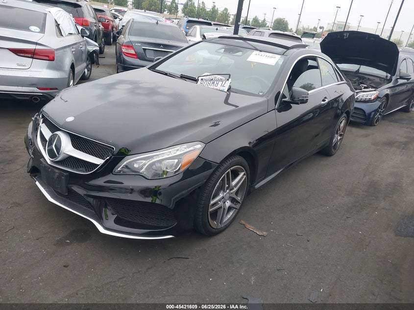 2015 Mercedes-benz E-klasse VIN WDDKJ7DB9FF295475 IAAI salvage auction — RIGHT FRONT, Salvage Title, sold $6,050 on 2026-07-10 (photo 2)