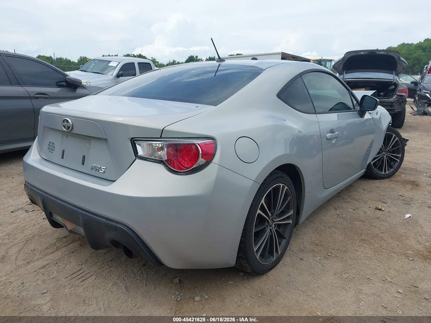 2013 Scion Fr-s VIN JF1ZNAA10D2732750 IAAI salvage auction — FRONT END, Salvage Title, sold $1,050 on 2026-07-22 (photo 4)