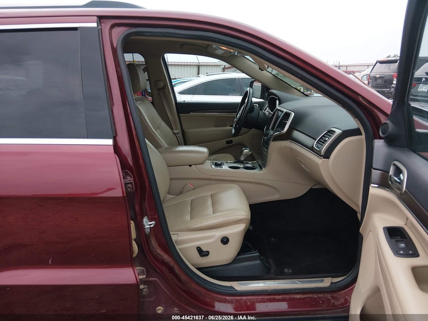2016 Jeep Grand cherokee VIN 1C4RJFBG1GC429500 IAAI salvage auction — FRONT END, Salvage Title, sold $2,550 on 2026-08-01 (photo 5)