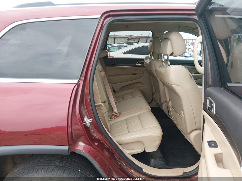 2016 Jeep Grand cherokee VIN 1C4RJFBG1GC429500 IAAI salvage auction — FRONT END, Salvage Title, sold $2,550 on 2026-08-01 (photo 8)