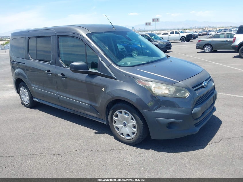 2018 Ford Transit connect VIN NM0GE9E70J1372313 IAAI salvage auction — NORMAL WEAR, Sf97 (Nevada), sold $6,100 on 2026-07-28 (photo 1)