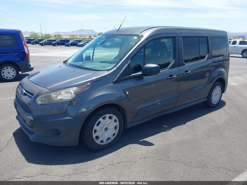 2018 Ford Transit connect VIN NM0GE9E70J1372313 IAAI salvage auction — NORMAL WEAR, Sf97 (Nevada), sold $6,100 on 2026-07-28 (photo 2)