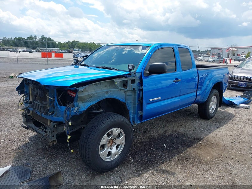 2005 Toyota Tacoma VIN 5TETU62N25Z110178 IAAI salvage auction — LEFT FRONT, Clear (South Carolina), sold $5,600 on 2026-07-12 (photo 2)