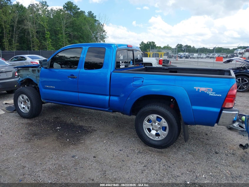 2005 Toyota Tacoma VIN 5TETU62N25Z110178 IAAI salvage auction — LEFT FRONT, Clear (South Carolina), sold $5,600 on 2026-07-12 (photo 3)