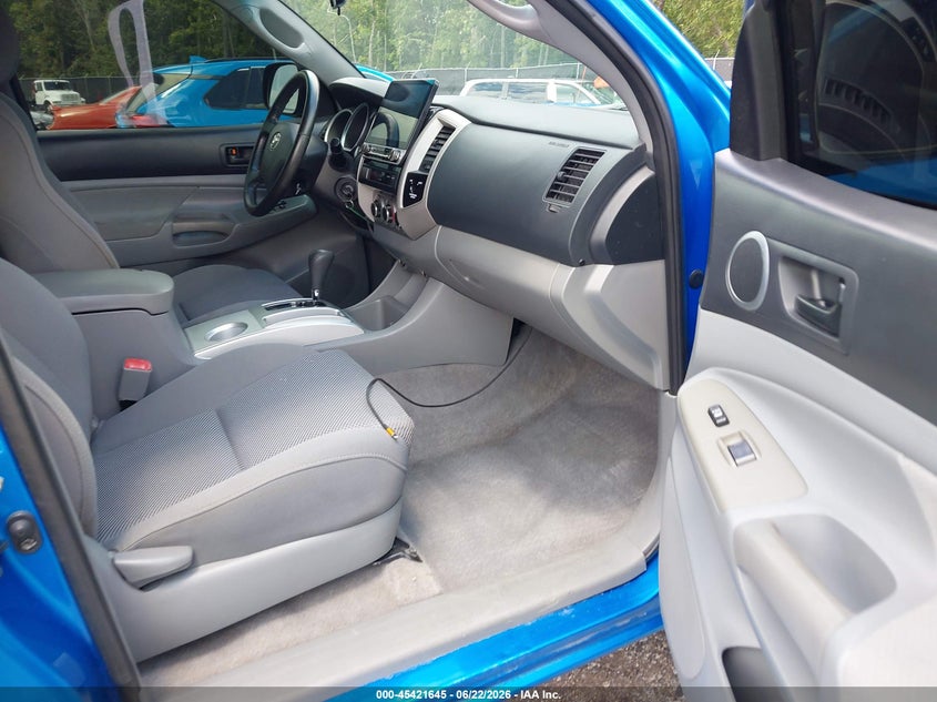 2005 Toyota Tacoma VIN 5TETU62N25Z110178 IAAI salvage auction — LEFT FRONT, Clear (South Carolina), sold $5,600 on 2026-07-12 (photo 5)