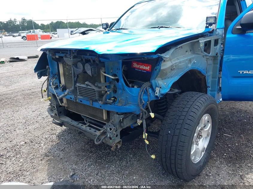 2005 Toyota Tacoma VIN 5TETU62N25Z110178 IAAI salvage auction — LEFT FRONT, Clear (South Carolina), sold $5,600 on 2026-07-12 (photo 6)
