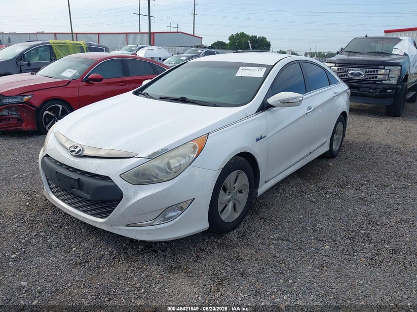 2014 Hyundai Sonata VIN KMHEC4A43EA116652 IAAI salvage auction — RIGHT FRONT, Salvage (Louisiana), sold $925 on 2026-07-29 (photo 2)