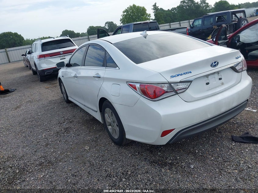 2014 Hyundai Sonata VIN KMHEC4A43EA116652 IAAI salvage auction — RIGHT FRONT, Salvage (Louisiana), sold $925 on 2026-07-29 (photo 3)