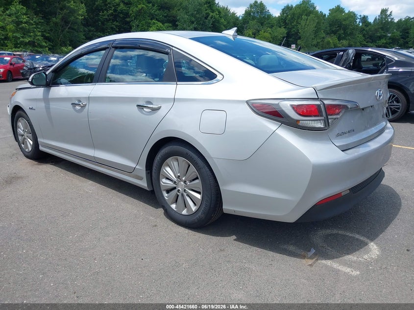 2016 Hyundai Sonata VIN KMHE24L1XGA029730 IAAI salvage auction — FRONT END, Salvage (Connecticut), sold $425 on 2026-07-16 (photo 3)