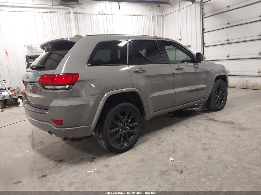 2021 Jeep Grand cherokee VIN 1C4RJFAG0MC790830 IAAI salvage auction — HAIL, Wait Title, sold $15,150 on 2026-09-01 (photo 4)