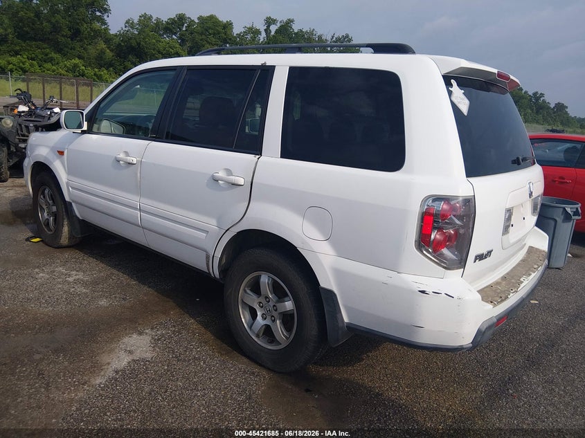 2006 Honda Pilot VIN 5FNYF28586B019306 IAAI salvage auction — FRONT END, Salvage (Louisiana), sold $200 on 2026-07-29 (photo 3)