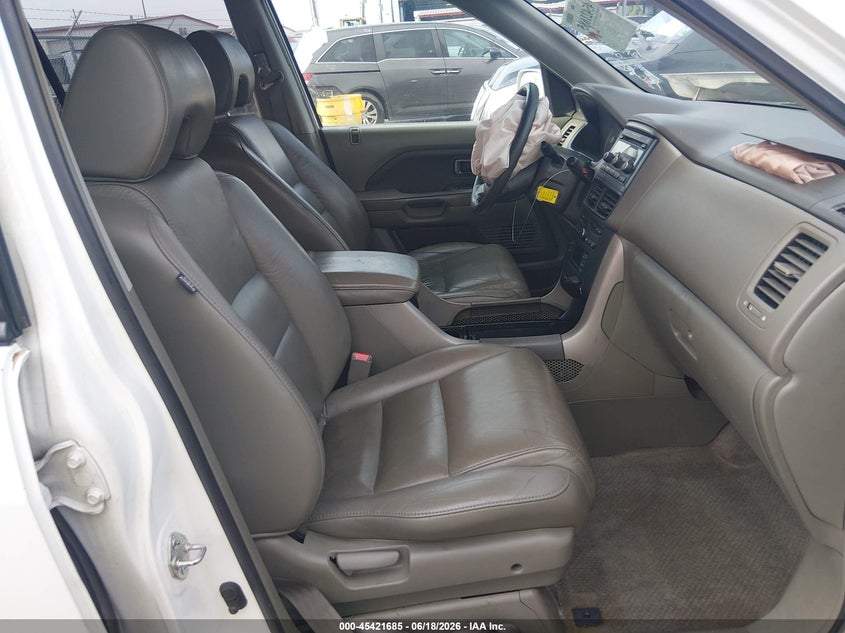 2006 Honda Pilot VIN 5FNYF28586B019306 IAAI salvage auction — FRONT END, Salvage (Louisiana), sold $200 on 2026-07-29 (photo 5)