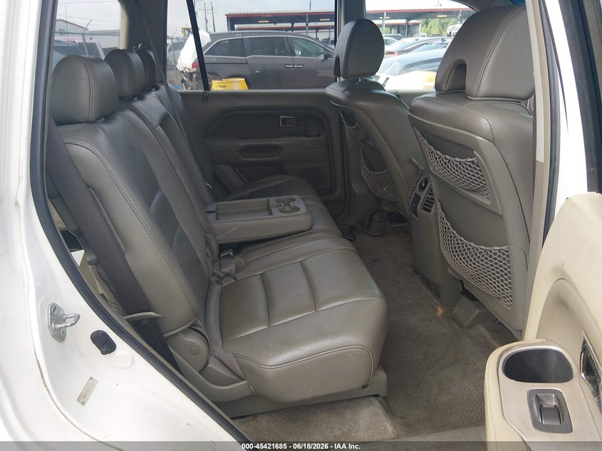 2006 Honda Pilot VIN 5FNYF28586B019306 IAAI salvage auction — FRONT END, Salvage (Louisiana), sold $200 on 2026-07-29 (photo 8)