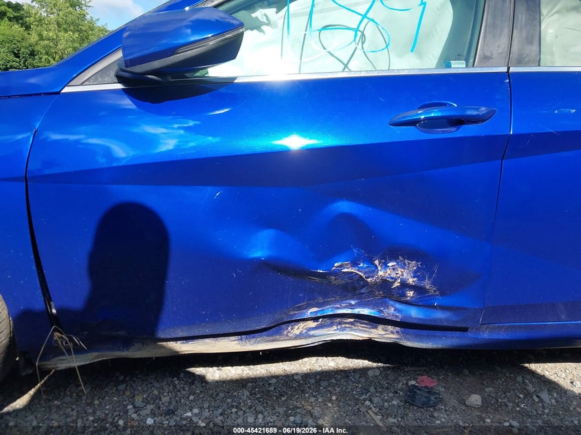 2022 Hyundai Elantra VIN KMHLP4AG2NU229061 IAAI salvage auction — LEFT SIDE, Salvage Title, sold $3,250 on 2026-07-28 (photo 6)