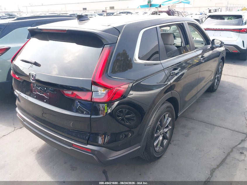 2026 Honda Cr-v VIN 2HKRS3H71TH302974 IAAI salvage auction — LEFT SIDE, Salvage Title, sold $13,000 on 2026-07-31 (photo 4)