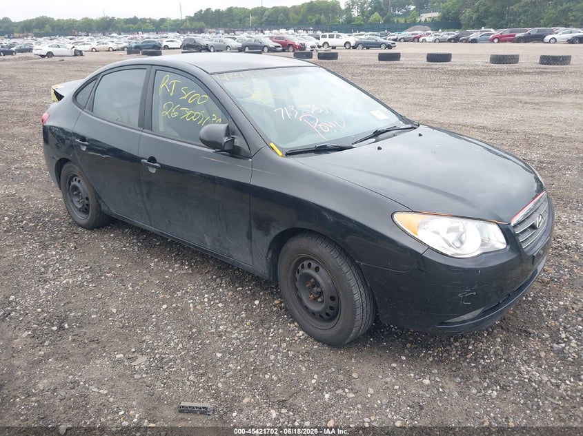 2008 Hyundai Elantra VIN KMHDU46D08U559586 IAAI salvage auction — FRONT & REAR, Bill Of Sale (New York), sold $425 on 2026-07-14 (photo 1)