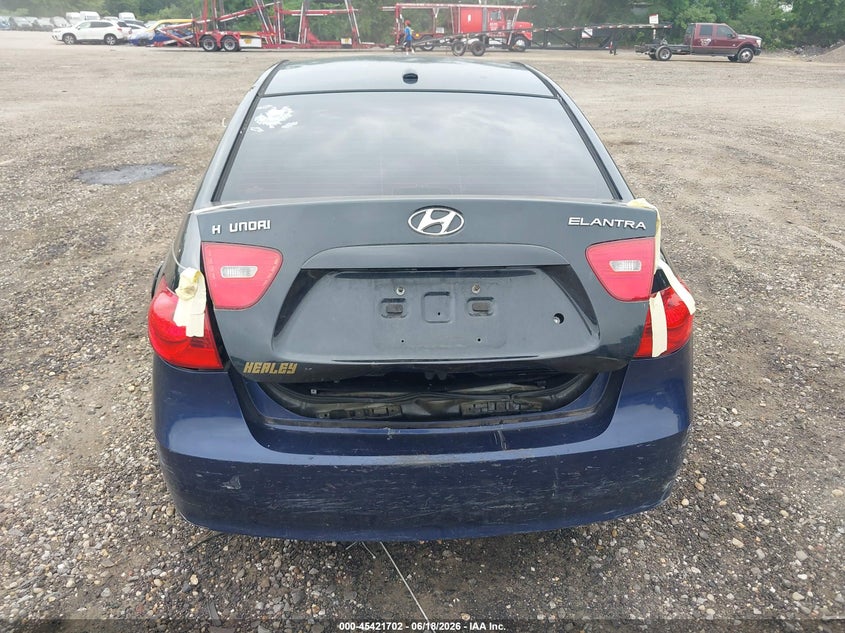 2008 Hyundai Elantra VIN KMHDU46D08U559586 IAAI salvage auction — FRONT & REAR, Bill Of Sale (New York), sold $425 on 2026-07-14 (photo 6)