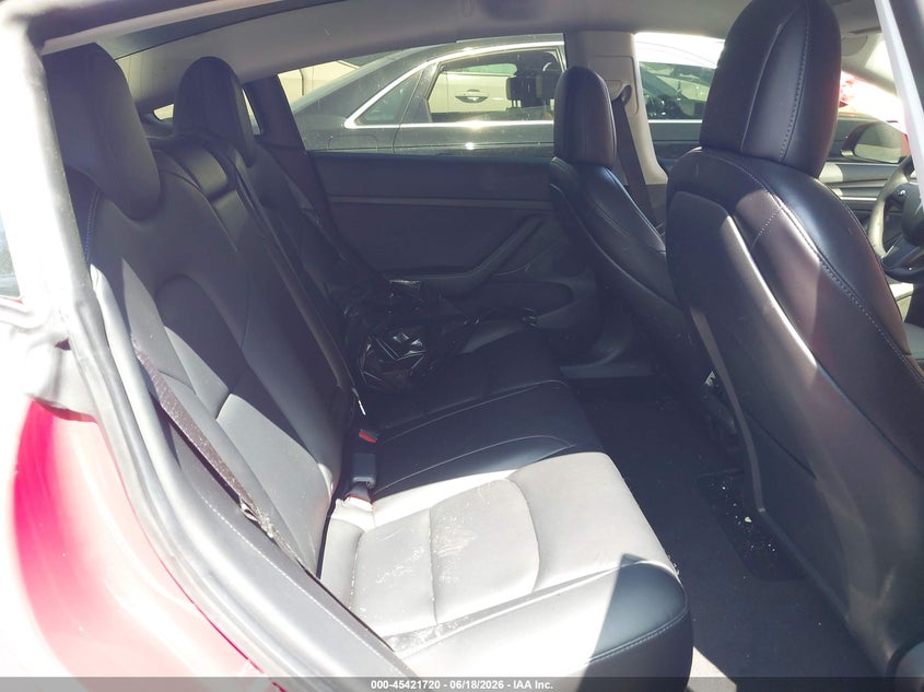 2021 Tesla Model 3 VIN 5YJ3E1EB1MF034888 IAAI salvage auction — LEFT SIDE, Salvage Title, sold $6,300 on 2026-07-29 (photo 8)