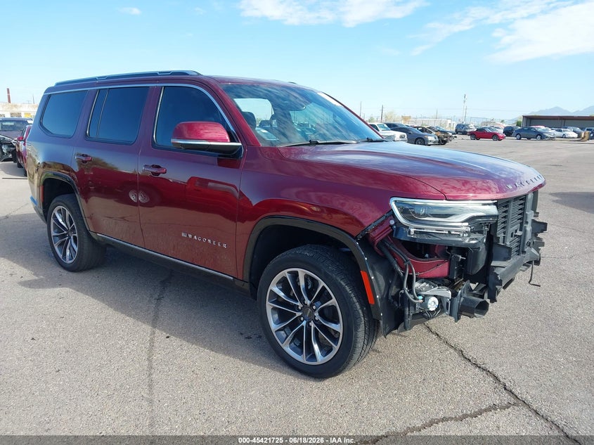 2022 Jeep Grand wagoneer VIN 1C4SJVDT5NS157154 IAAI salvage auction — LEFT SIDE, Salvage Title, sold $13,000 on 2026-07-23 (photo 1)