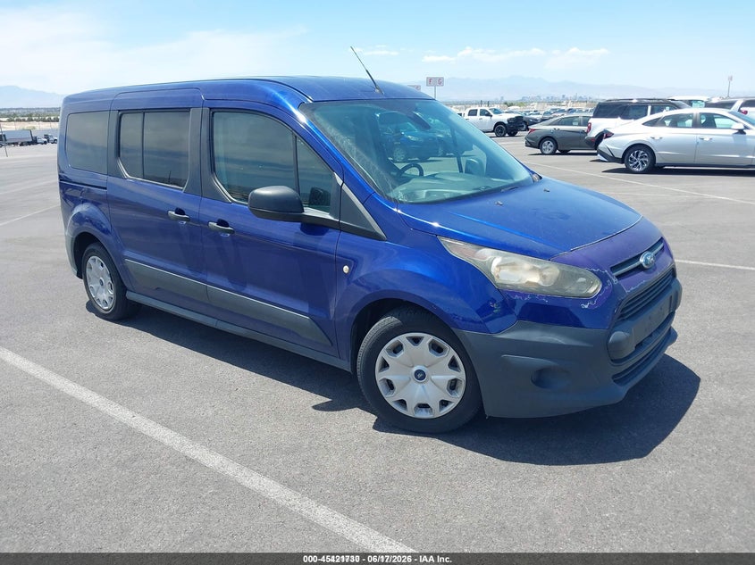 2018 Ford Transit connect VIN NM0GE9E71J1343726 IAAI salvage auction — NORMAL WEAR, Sf97 (Nevada), sold $25 on 2026-07-28 (photo 1)