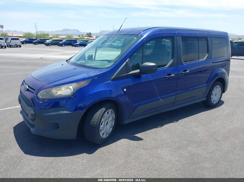 2018 Ford Transit connect VIN NM0GE9E71J1343726 IAAI salvage auction — NORMAL WEAR, Sf97 (Nevada), sold $25 on 2026-07-28 (photo 2)
