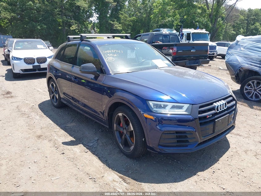 2019 Audi Sq5 VIN WA1B4AFY2K2095064 IAAI salvage auction — UNKNOWN, Mv-907A (New York), sold $8,075 on 2026-07-28 (photo 1)