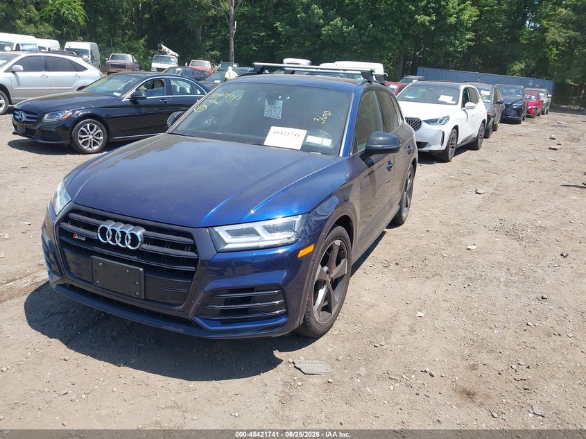 2019 Audi Sq5 VIN WA1B4AFY2K2095064 IAAI salvage auction — UNKNOWN, Mv-907A (New York), sold $8,075 on 2026-07-28 (photo 2)