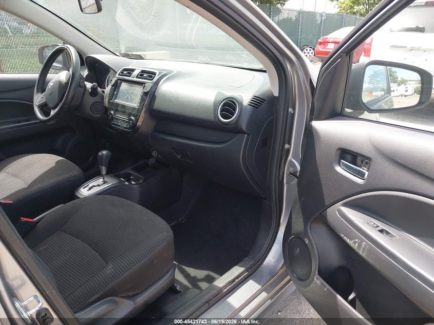 2015 Mitsubishi Mirage VIN ML32A4HJXFH053747 IAAI salvage auction — SIDE, Salvage (Pennsylvania), sold $900 on 2026-07-17 (photo 5)