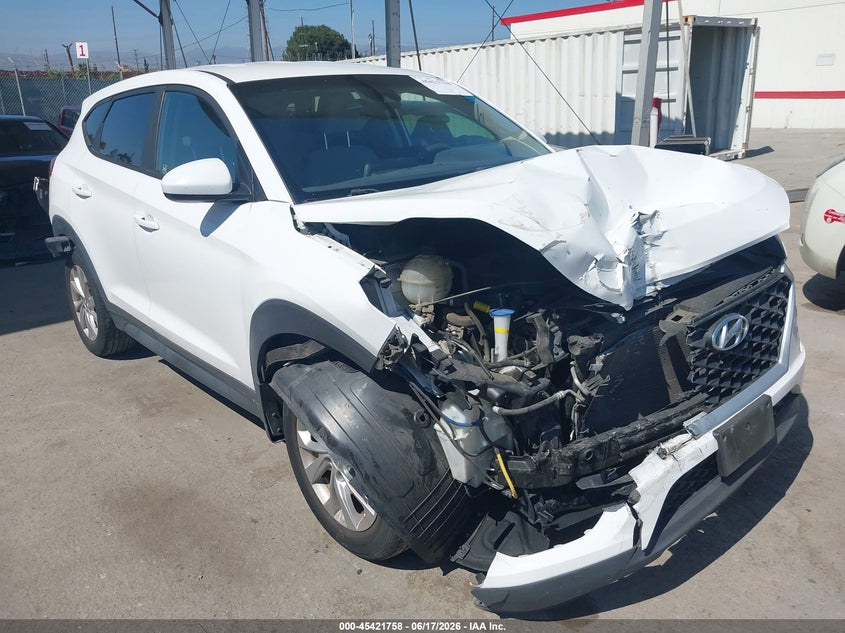 2019 Hyundai Tucson VIN KM8J23A44KU051493 IAAI salvage auction — FRONT END, Salvage Title, sold $2,200 on 2026-07-29 (photo 1)