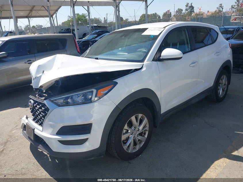 2019 Hyundai Tucson VIN KM8J23A44KU051493 IAAI salvage auction — FRONT END, Salvage Title, sold $2,200 on 2026-07-29 (photo 2)