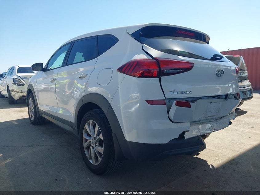2019 Hyundai Tucson VIN KM8J23A44KU051493 IAAI salvage auction — FRONT END, Salvage Title, sold $2,200 on 2026-07-29 (photo 3)