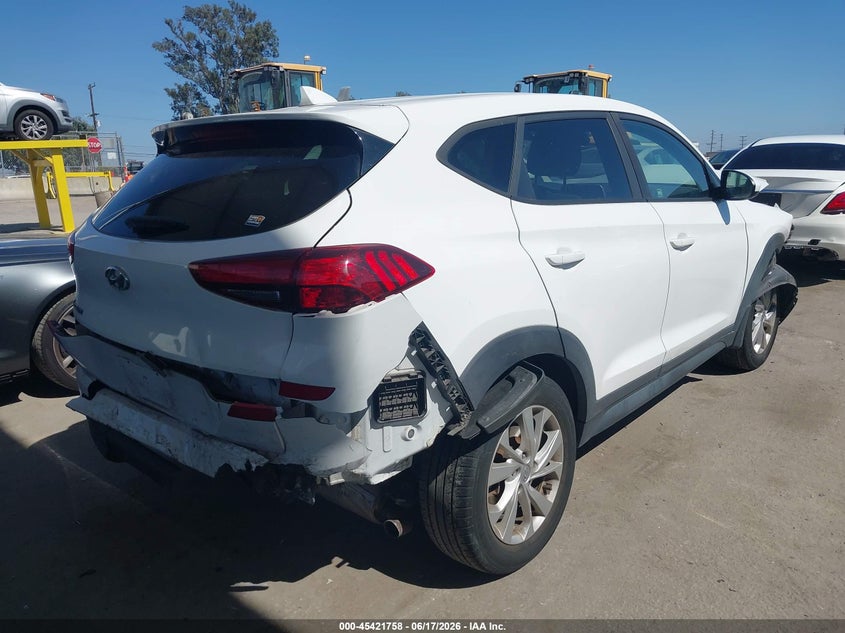 2019 Hyundai Tucson VIN KM8J23A44KU051493 IAAI salvage auction — FRONT END, Salvage Title, sold $2,200 on 2026-07-29 (photo 4)