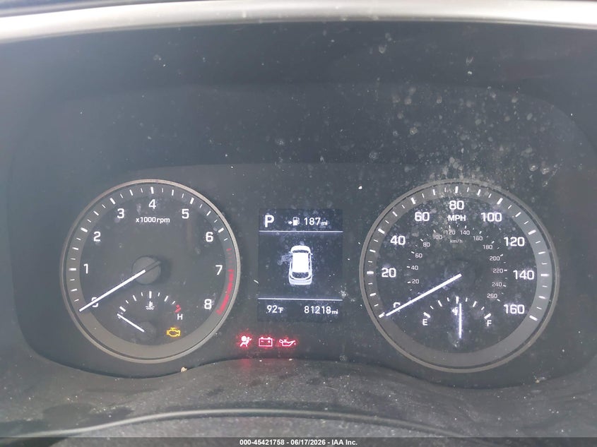 2019 Hyundai Tucson VIN KM8J23A44KU051493 IAAI salvage auction — FRONT END, Salvage Title, sold $2,200 on 2026-07-29 (photo 7)