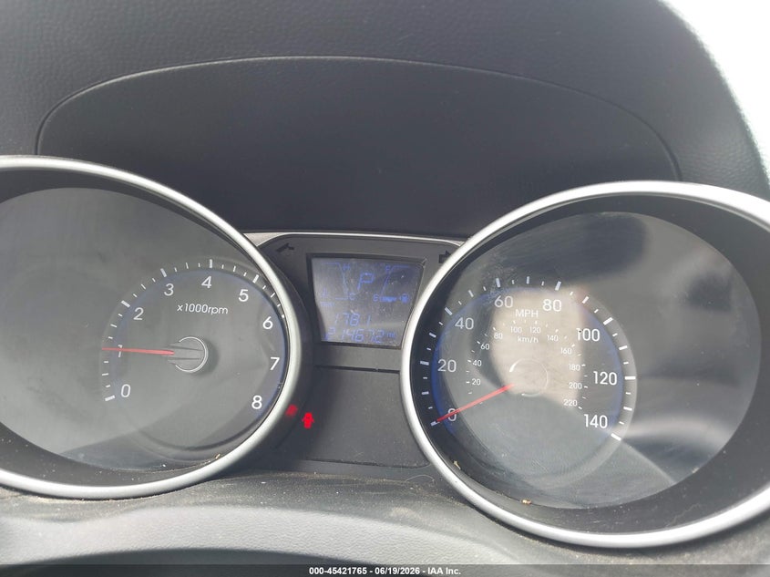 2013 Hyundai Tucson VIN KM8JU3AC5DU667904 IAAI salvage auction — REAR END, Salvage (Arkansas), sold $1,025 on 2026-07-29 (photo 7)