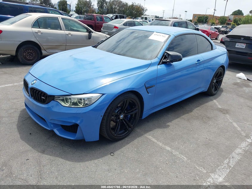 2015 BMW M4 VIN WBS3U9C51FJ968214 IAAI salvage auction — FRONT END, Salvage Title, sold $11,300 on 2026-08-24 (photo 2)