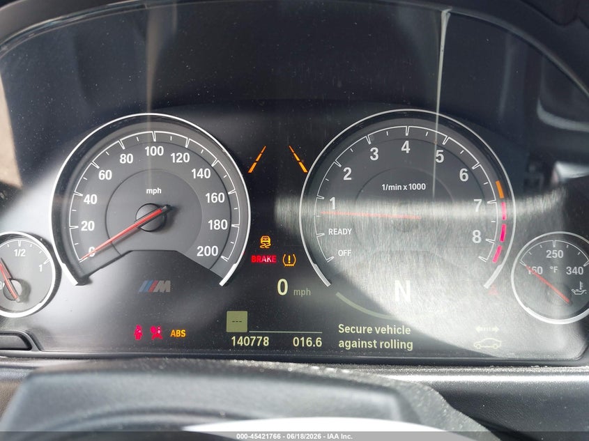 2015 BMW M4 VIN WBS3U9C51FJ968214 IAAI salvage auction — FRONT END, Salvage Title, sold $11,300 on 2026-08-24 (photo 7)