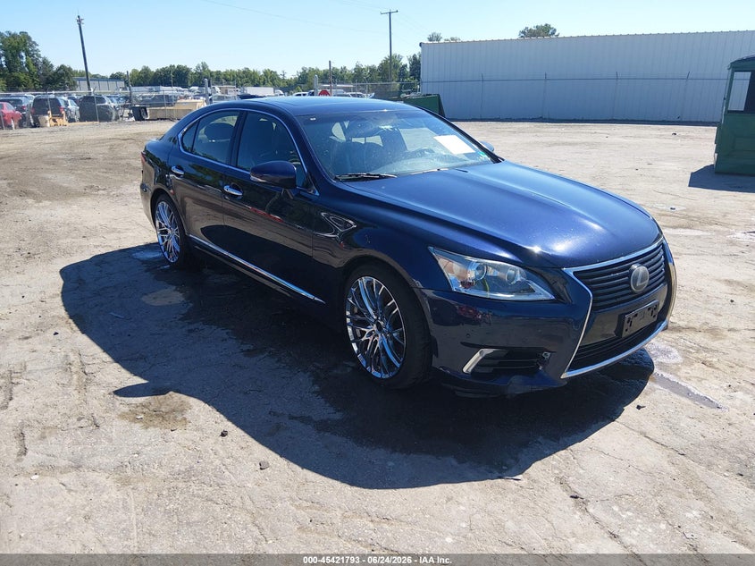 2017 Lexus Ls VIN JTHCL5EF1H5028000 IAAI salvage auction — LEFT FRONT, Salvage (Virginia), sold $5,275 on 2026-07-24 (photo 1)