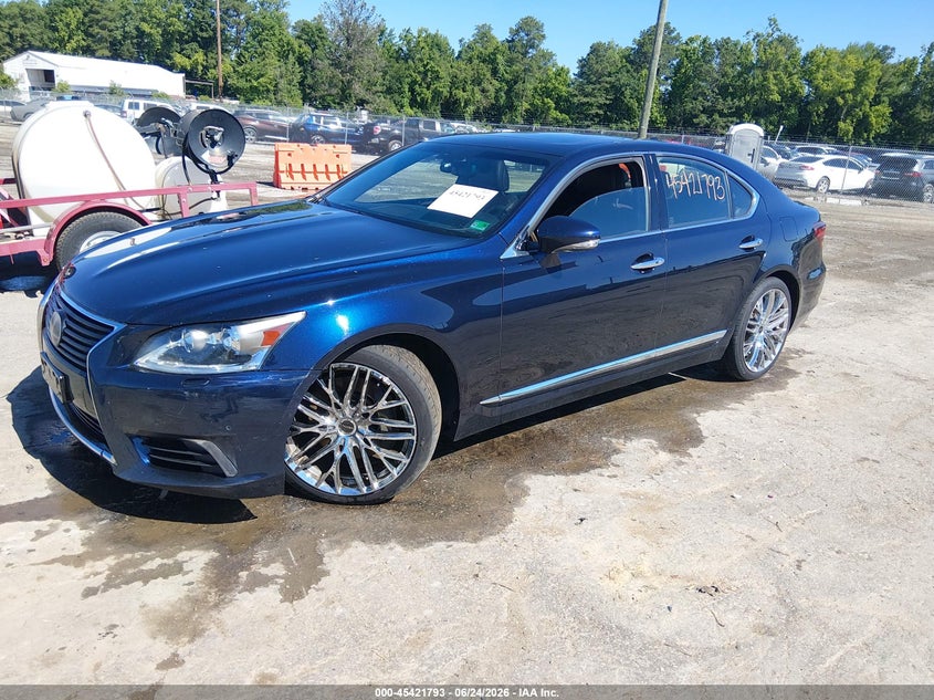 2017 Lexus Ls VIN JTHCL5EF1H5028000 IAAI salvage auction — LEFT FRONT, Salvage (Virginia), sold $5,275 on 2026-07-24 (photo 2)