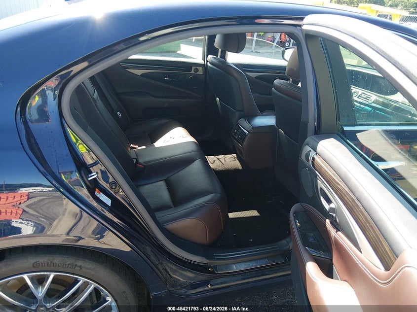 2017 Lexus Ls VIN JTHCL5EF1H5028000 IAAI salvage auction — LEFT FRONT, Salvage (Virginia), sold $5,275 on 2026-07-24 (photo 5)