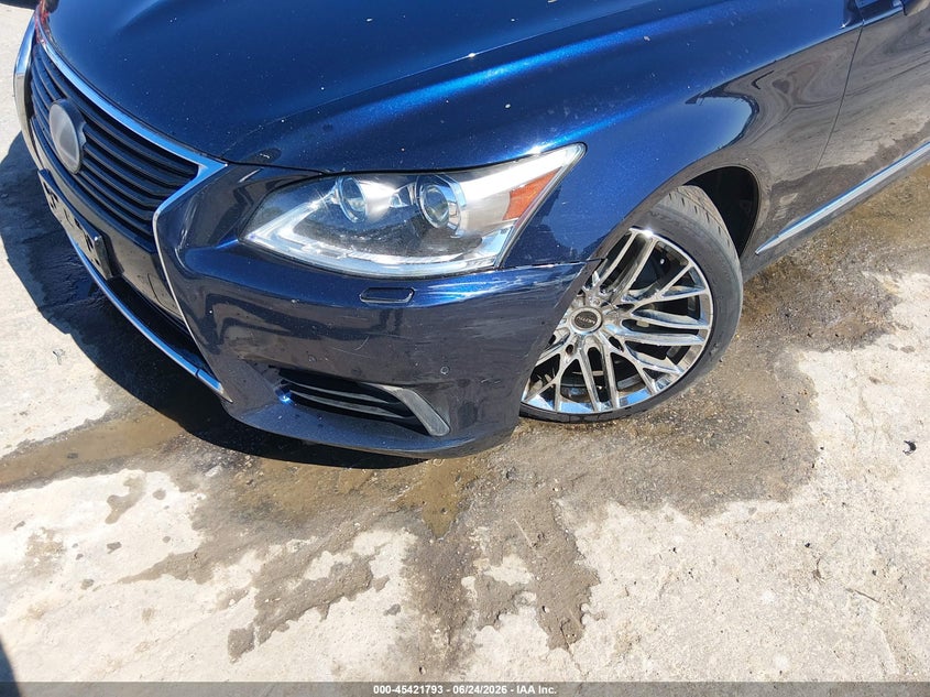 2017 Lexus Ls VIN JTHCL5EF1H5028000 IAAI salvage auction — LEFT FRONT, Salvage (Virginia), sold $5,275 on 2026-07-24 (photo 6)