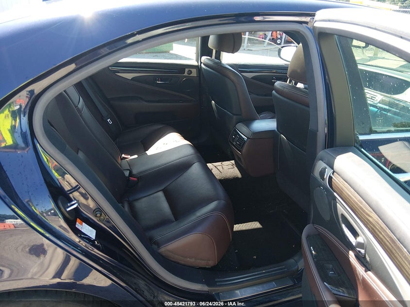 2017 Lexus Ls VIN JTHCL5EF1H5028000 IAAI salvage auction — LEFT FRONT, Salvage (Virginia), sold $5,275 on 2026-07-24 (photo 8)