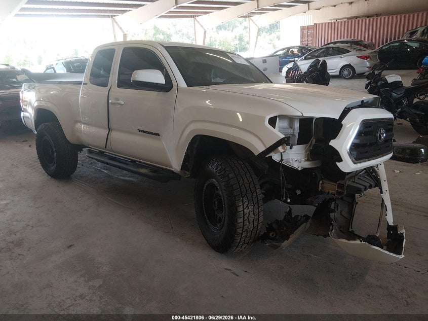 2016 Toyota Tacoma VIN 5TFSX5EN8GX045579 IAAI salvage auction — FRONT END, Salvage Title, sold $4,100 on 2026-07-31 (photo 1)