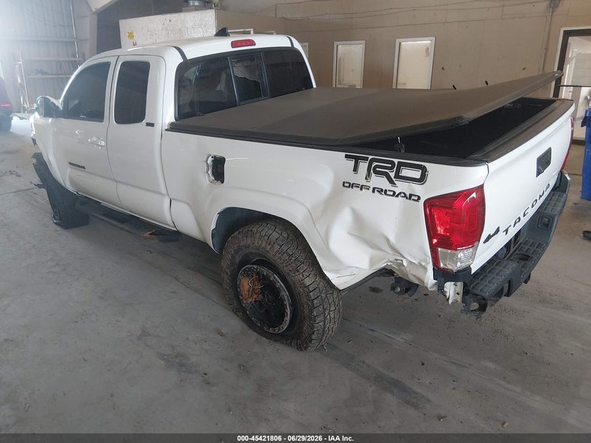 2016 Toyota Tacoma VIN 5TFSX5EN8GX045579 IAAI salvage auction — FRONT END, Salvage Title, sold $4,100 on 2026-07-31 (photo 3)