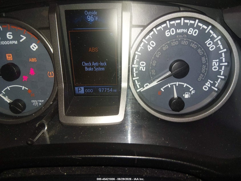 2016 Toyota Tacoma VIN 5TFSX5EN8GX045579 IAAI salvage auction — FRONT END, Salvage Title, sold $4,100 on 2026-07-31 (photo 7)
